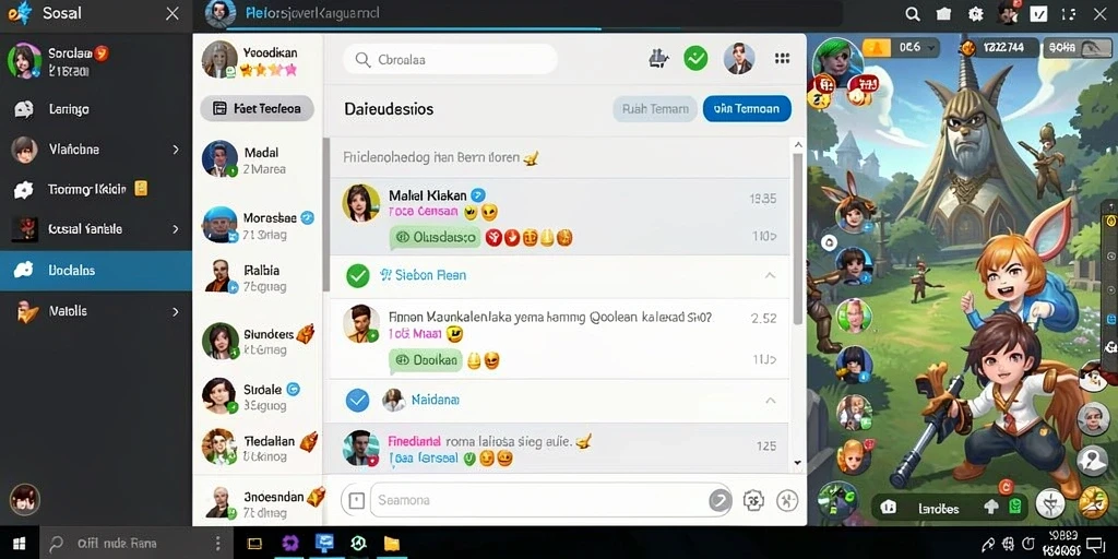 bigcor78 - Tangkapan layar menampilkan mode permainan seru dalam BIGCOR78.