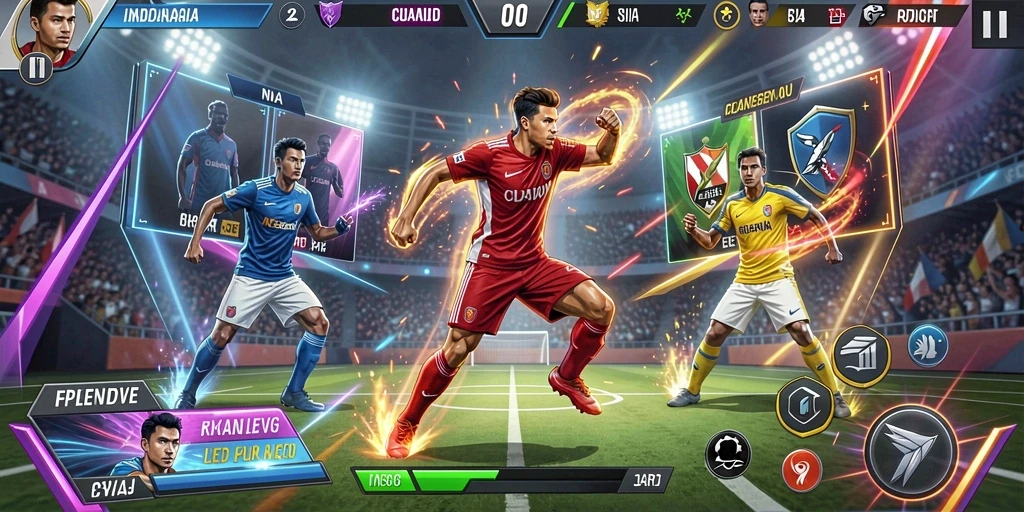 dmd999 - Visual level yang penuh warna dan detail.